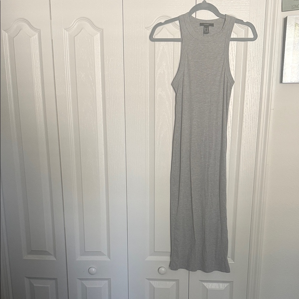 Forever 21 Light Gray Maxi Dress